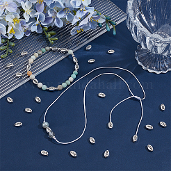120Pcs Mens Valentines Day Gift Idea Tibetan Style Alloy Beads&nbsp;TIBEB-PH0005-39
