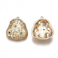 Brass Pendants&nbsp;KK-T038-349G