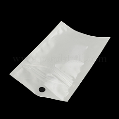 Pearl Film Plastic Resealable Packaging Bags&nbsp;OPP-R003-8x13