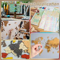PVC Self-Adhesive Stickers&nbsp;DIY-WH0671-474B