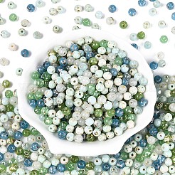 Picasso Baking Paint Glass Seed Beads&nbsp;SEED-N007-38A-04