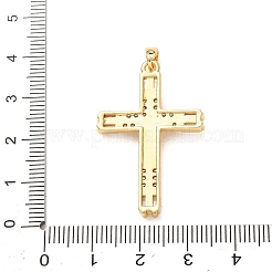 Easter Brass Micro Pave Clear Cubic Zirconia Pendants&nbsp;CU-CBA97F2-01B-G