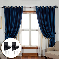 16Pcs Self-adhesive ABS Curtain Rod Hook Hangers&nbsp;FIND-WA0001-28