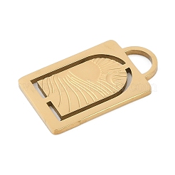 304 Stainless Steel Pendants&nbsp;STAS-I325-016G