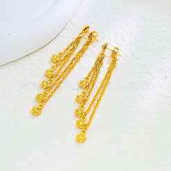 Brass Tassel Stud Earrings&nbsp;GD8052-2