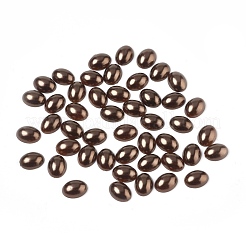 ABS Plastic Imitation Pearl Cabochons&nbsp;SACR-R755-8x6mm-Z46