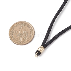 3Pcs 3 Colors 3MM Nylon Braided Cord Necklace Making&nbsp;AJEW-JB01470