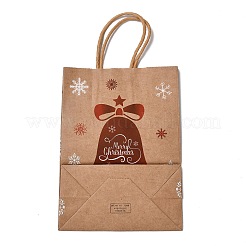 Christmas Theme Hot Stamping Rectangle Paper Bags&nbsp;CARB-F011-02C