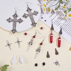 DIY Gothic Earring Making Kit&nbsp;DIY-SZ0009-44