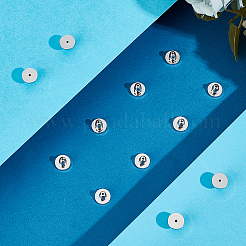12Pcs Brass Ear Nuts&nbsp;KK-BBC0016-29P