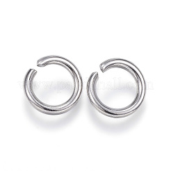 Non-Tarnish 304 Stainless Steel Open Jump Rings&nbsp;X-STAS-E113-09P