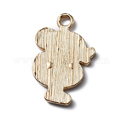 Alloy Enamel Pendants&nbsp;ENAM-WH0065-23KCG-02