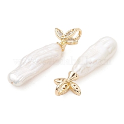 Baroque Natural Nucleated Keshi Pearl Pendants&nbsp;PALLOY-JF05192
