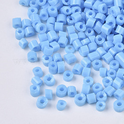 6/0 Glass Bugle Beads&nbsp;SEED-S032-02B-06