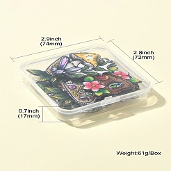 12Pcs 6 Style Acrylic Pendants&nbsp;MACR-CJ0001-68