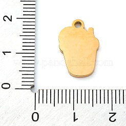 304 Stainless Steel Enamel Pendants&nbsp;STAS-M105-31G-01
