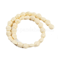 Synthetic Coral Carved Beads Strands&nbsp;CORA-C003-13B