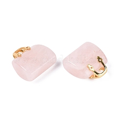 Natural Rose Quartz Pendants&nbsp;G-Q602-01G-05