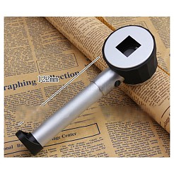 Metal Handheld Magnifier&nbsp;AJEW-L073-11