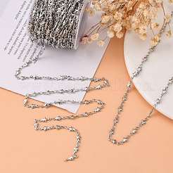 Tarnish Resistant 304 Stainless Steel Link Chains&nbsp;CHS-K001-40