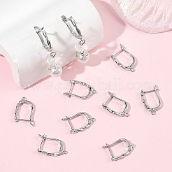 SHEGRACE Brass Hoop Earring Findings&nbsp;XGRQ79687-949P