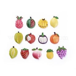 Fruit Theme Resin Cabochons&nbsp;CRES-X0010-14
