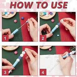 Christmas DIY Beadable Pen Making Kit&nbsp;DIY-SC0025-99
