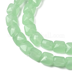 Imitation Jade Glass Beads Strands&nbsp;GLAA-L050-B04