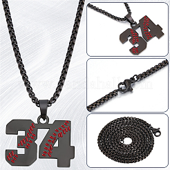 667 Stainless Steel Box Chain Necklaces&nbsp;NJEW-BBC0001-35A-EB