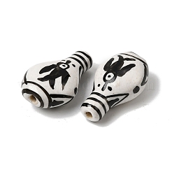 Handmade Porcelain Beads&nbsp;PORC-K012-14B