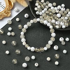 120Pcs 6 Styles Mixed Styles Acrylic Beads&nbsp;MACR-YW0003-03
