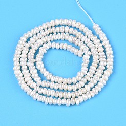 Natural Cultured Freshwater Pearl Beads Strands&nbsp;PEAR-T006-32