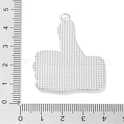 Alloy Rhinestone Pendants&nbsp;ALRI-S001-07