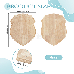 4Pcs Wooden Display Pedestals&nbsp;ODIS-FG0002-06B