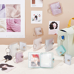 10Pcs 10 Style Mini Small Photo Album Photo Storage Keychain&nbsp;KEYC-CP0001-13