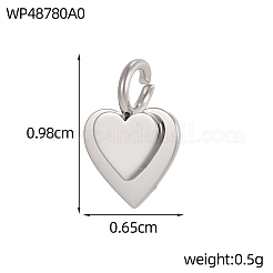 304 Stainless Steel Pendants&nbsp;STAS-OY016-40P