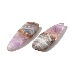 Natural Amethyst Lace Agate Pendants&nbsp;G-A244-07D