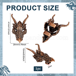 1Pc Brass Slide Charms&nbsp;KK-PH0014-67R