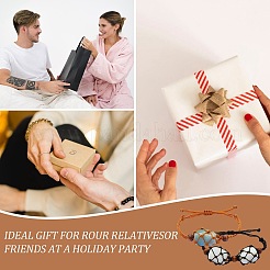 12Pcs Adjustable Braided Nylon Cord Macrame Pouch Bracelet Making&nbsp;AJEW-SW00010-02