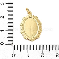 Brass Enamel Pendants&nbsp;KK-P303-04G