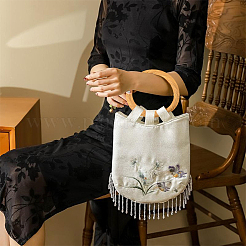 Rattan Ring Bag Handles&nbsp;FIND-WH20033-016B