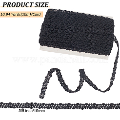10M Polyester Braided Lace Ribbon&nbsp;DIY-WH0491-45B