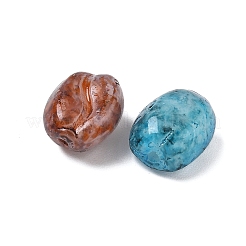 Picasso Baking Paint Glass Seed Beads&nbsp;GLAA-V001-08