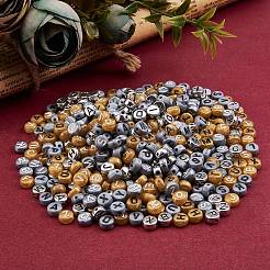 125G 5 Style Acrylic Beads&nbsp;MACR-SZ0001-26