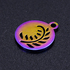 Ion Plating(IP) 201 Stainless Steel Charms&nbsp;STAS-Q201-JN197