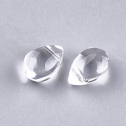 Transparent Glass Charms&nbsp;X-GGLA-S042-04A