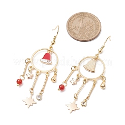 Brass Dangle Earrings&nbsp;EJEW-TA00454