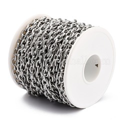 Tarnish Resistant 304 Stainless Steel Rolo Chains&nbsp;CHS-O010-02P