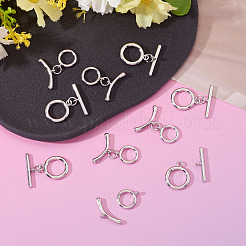 10Pcs 2 Styles Brass Toggle Clasps&nbsp;FIND-TA0008-44A
