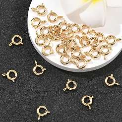 SHEGRACE Brass Spring Ring Clasps&nbsp;XGR0018G-47G